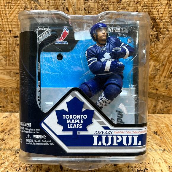 McFarlane Toys 2012 Joffrey Lupul 19 NHL Toronto Maple Leafs Action Figure - Picture 1 of 7
